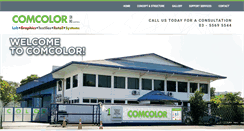 Desktop Screenshot of comcolor.com.my